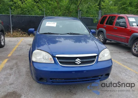 2007 Suzuki Forenza Convenience из США, поврежденный, VIN KL5JD56Z97K497498